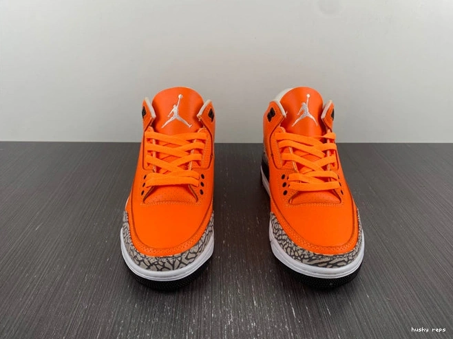 Cheap Husky 3 Orange Retro Jordan CT8532- 3833 Practical 1028
